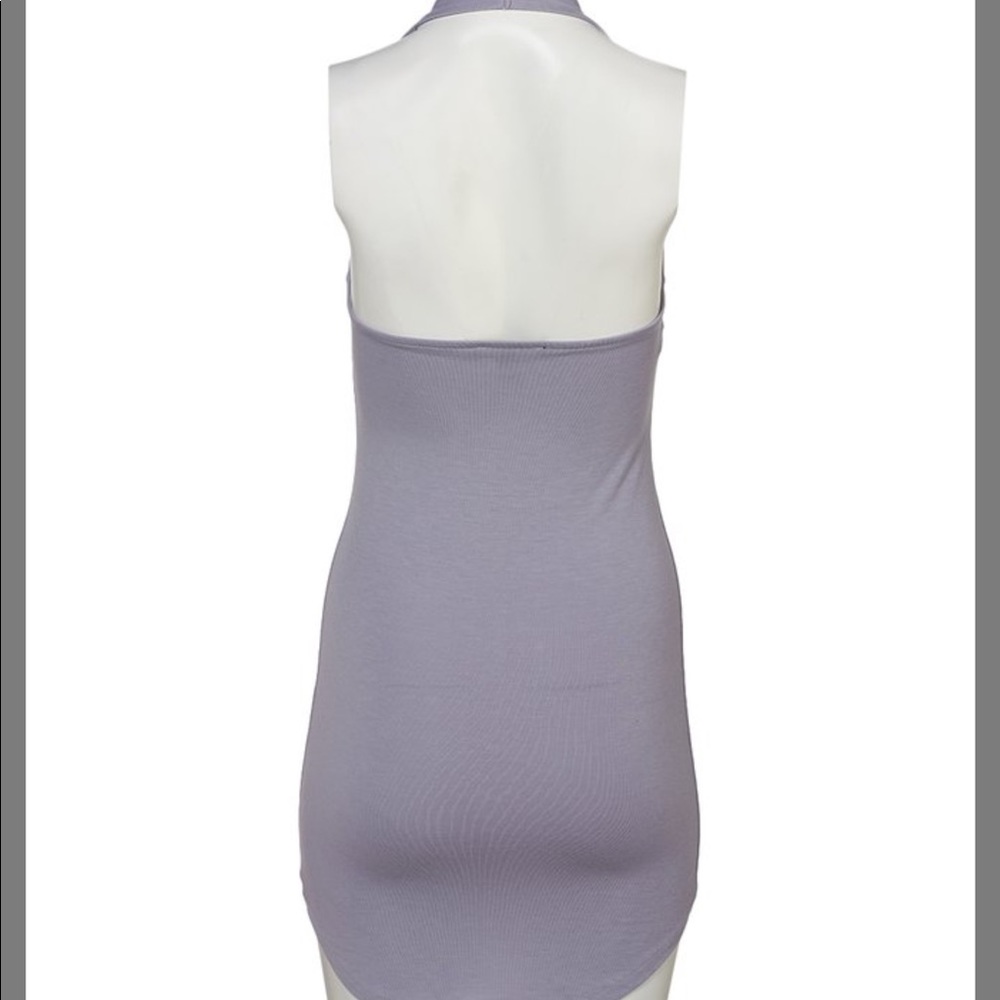 Forever 21 Halter Dress Lilac New - Picture 5 of 5